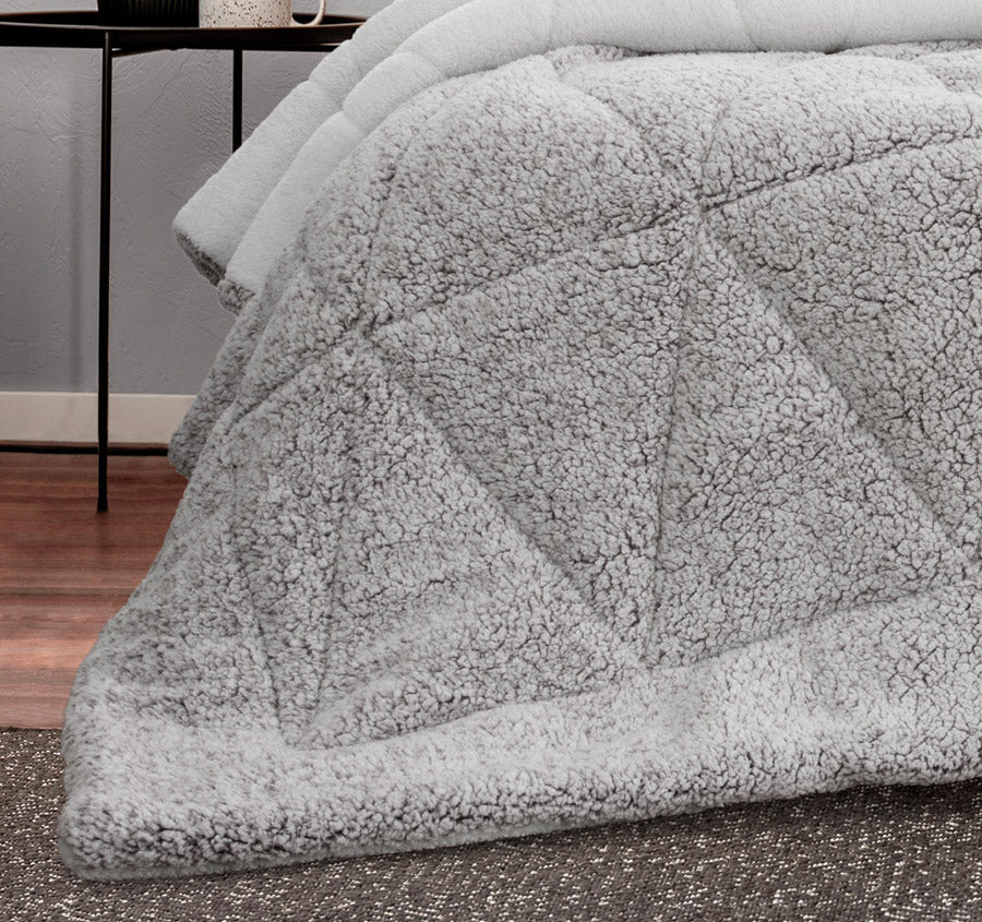 Melange Comforter Set Ash