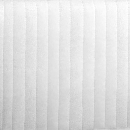 Microfibre Quilted Valance Range White
