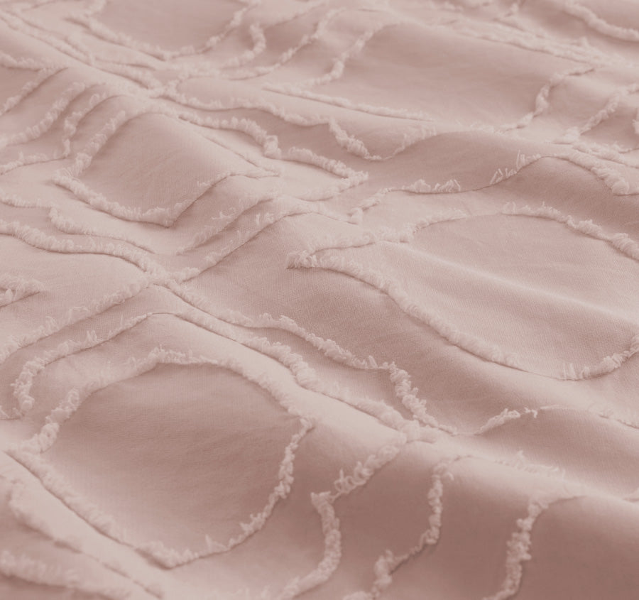 Millicent 5 Piece Comforter Set Range Peach