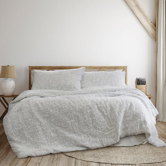 Norfolk Comforter Set White