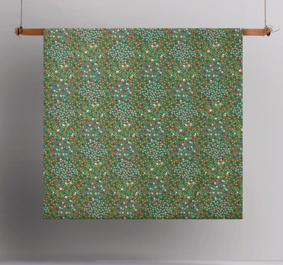 Lisa Quilt Cover Set Range Green