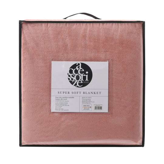 Super Soft Blanket Range Clay