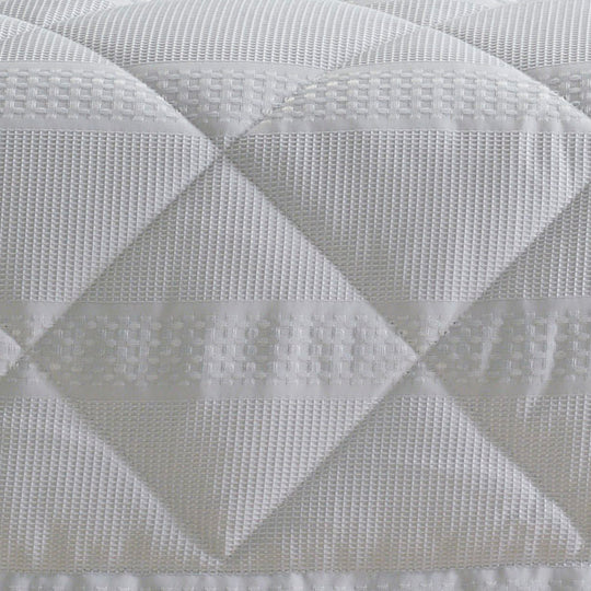 Waffle Stripe Comforter Set Range White
