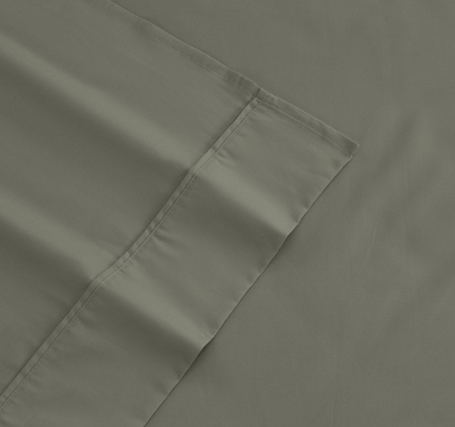 1000THC Cotton Rich Sheet Set Range Khaki