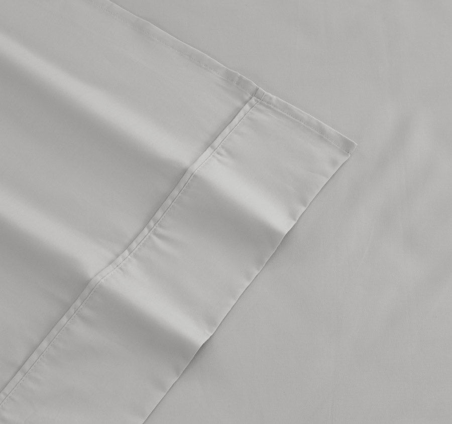 1000THC Cotton Rich Sheet Set Range Silver