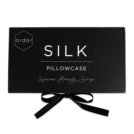 Silk Standard Pillowcase Silver Nights