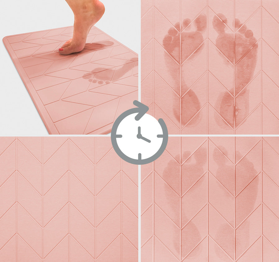 Dri 39x60cm Bath Stone Blush