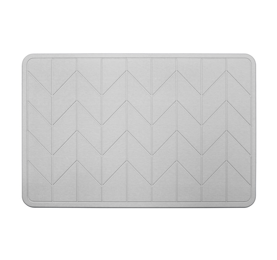 Dri 39x60cm Bath Stone Light Grey