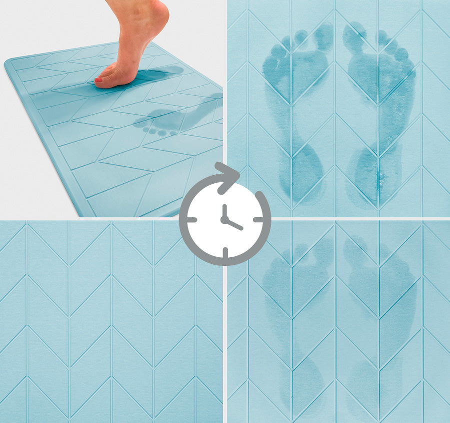 Dri 39x60cm Bath Stone Mist