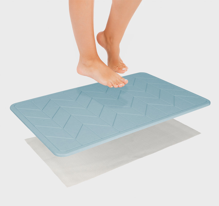 Dri 39x60cm Bath Stone Mist