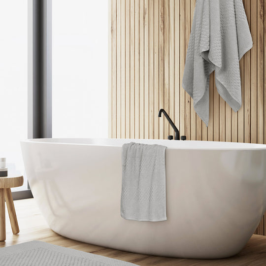 Portland 550GSM Bath Towel Range Silver