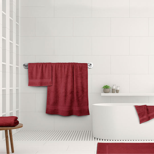 St Regis 600GSM Bath Towel Range Berry