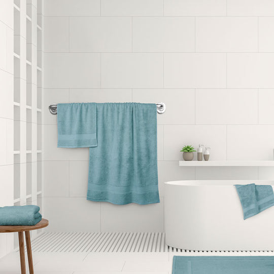 St Regis 600GSM Bath Towel Range Mist