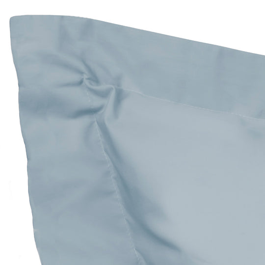 Tuscan Collection Cotton Percale European Pillowcase Faded Denim