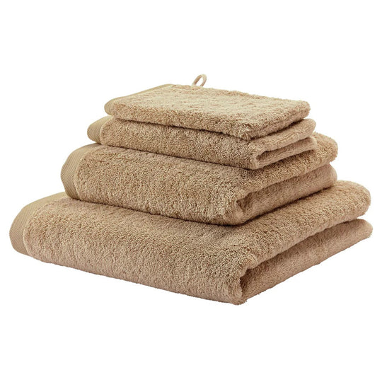 London 600GSM Egyptian Combed Cotton Bath Towel Range Latte