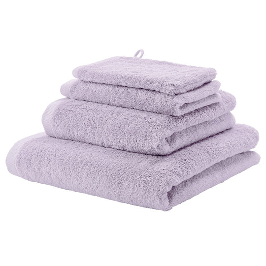London 600GSM Egyptian Combed Cotton Bath Towel Range Lilac