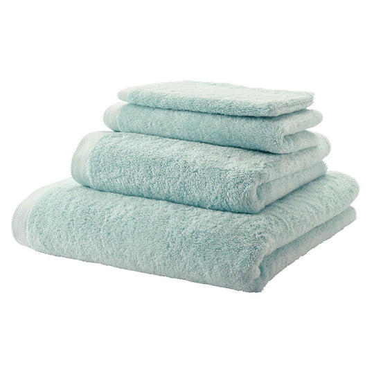 London 600GSM Egyptian Combed Cotton Bath Towel Range Mist Green