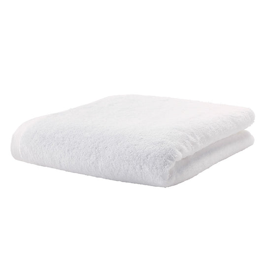 London 600GSM Egyptian Combed Cotton Bath Towel Range White