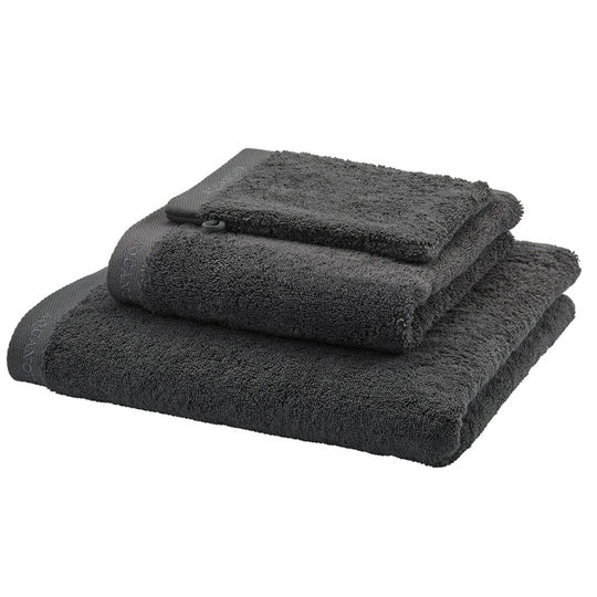 Milan Pima Cotton Bath Towel Range Dark Grey