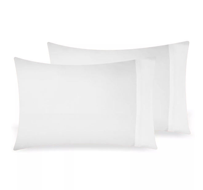 Bamboo Eco 400THC Standard Pillowcase Pair White