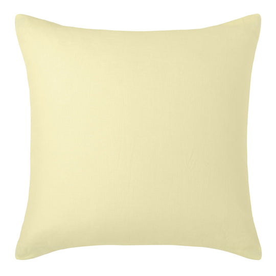 French Linen European Pillowcase Butter