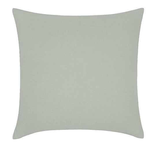 Stonewashed French Linen European Pillowcase Sage
