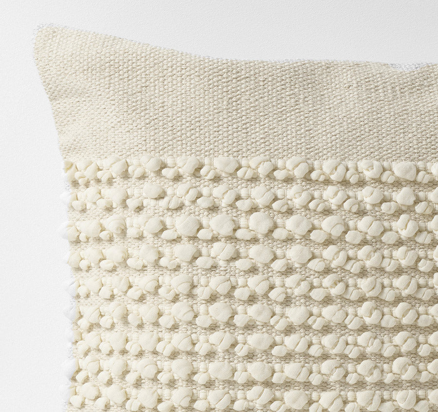 Bobble 50x50cm Filled Cushion Ivory