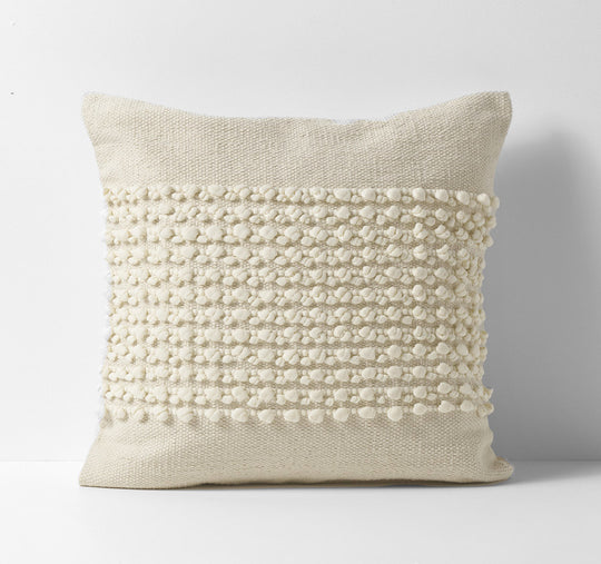Bobble 50x50cm Filled Cushion Ivory