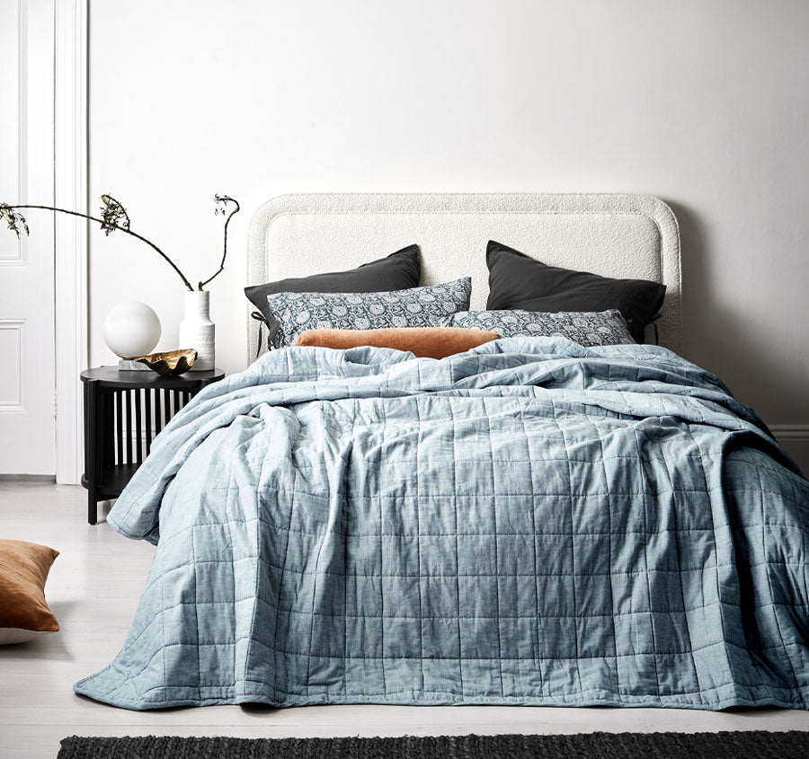 Chambray Cover Bluestone