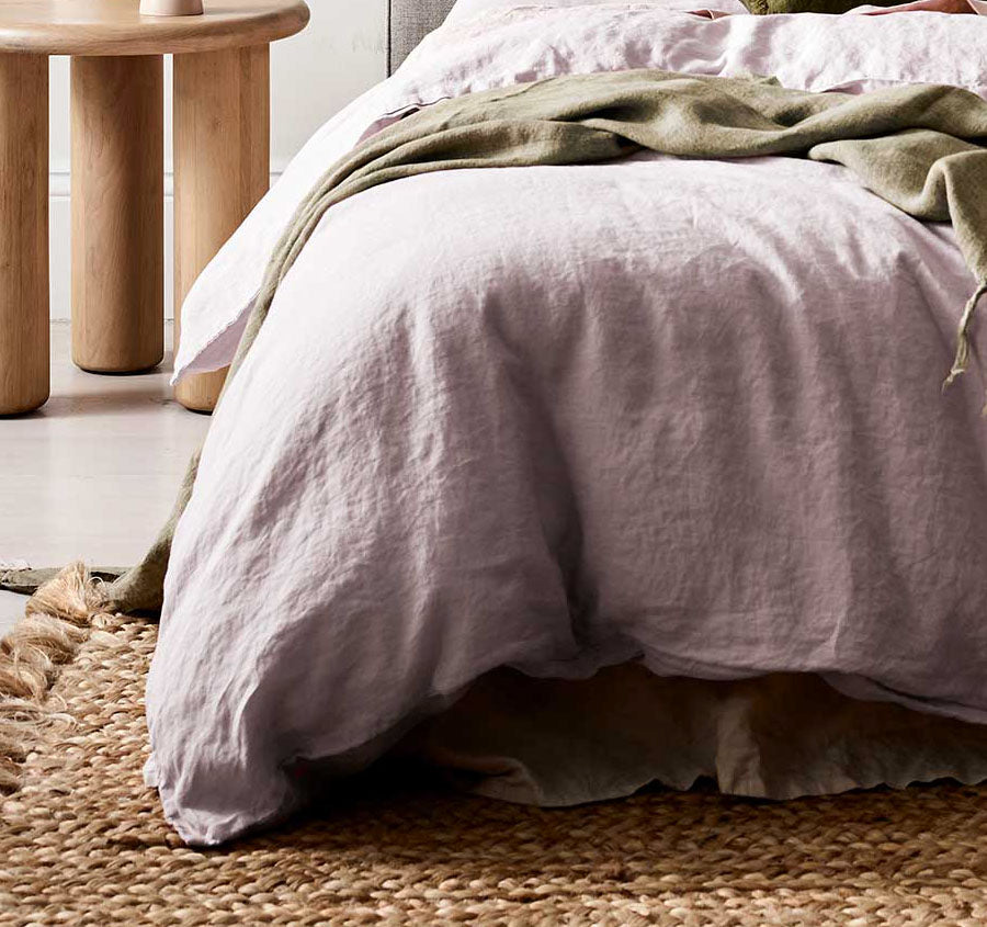 Emile Quilt Cover Range Burnished Lilac