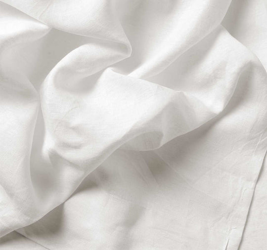 Emile Fitted or Flat Sheet Range Marshmallow