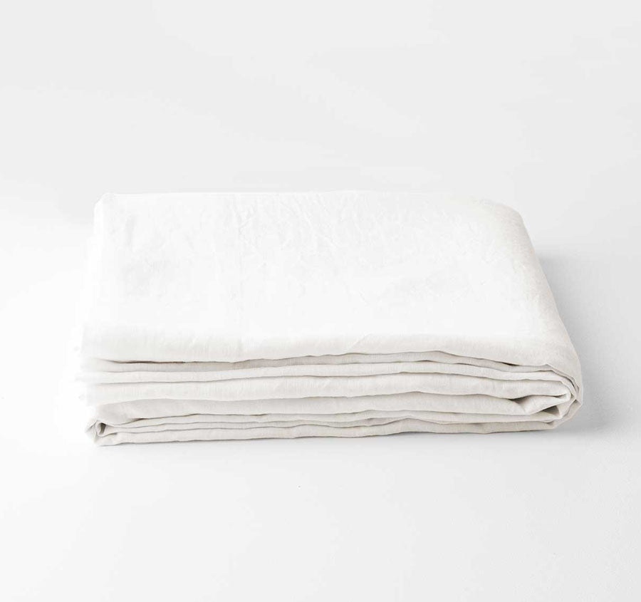 Emile Fitted or Flat Sheet Range Marshmallow