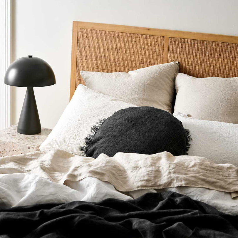 Emile Quilt Cover Range Marshmallow Manchester Warehouse