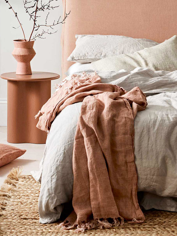 Emile Quilt Cover Range Natural