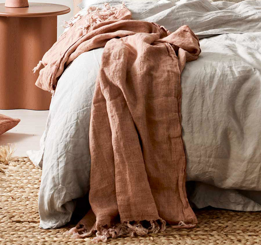 Emile Quilt Cover Range Natural
