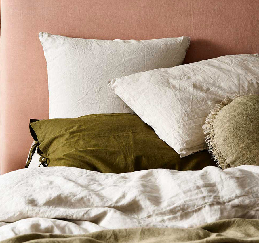 Emile Quilt Cover Range Natural