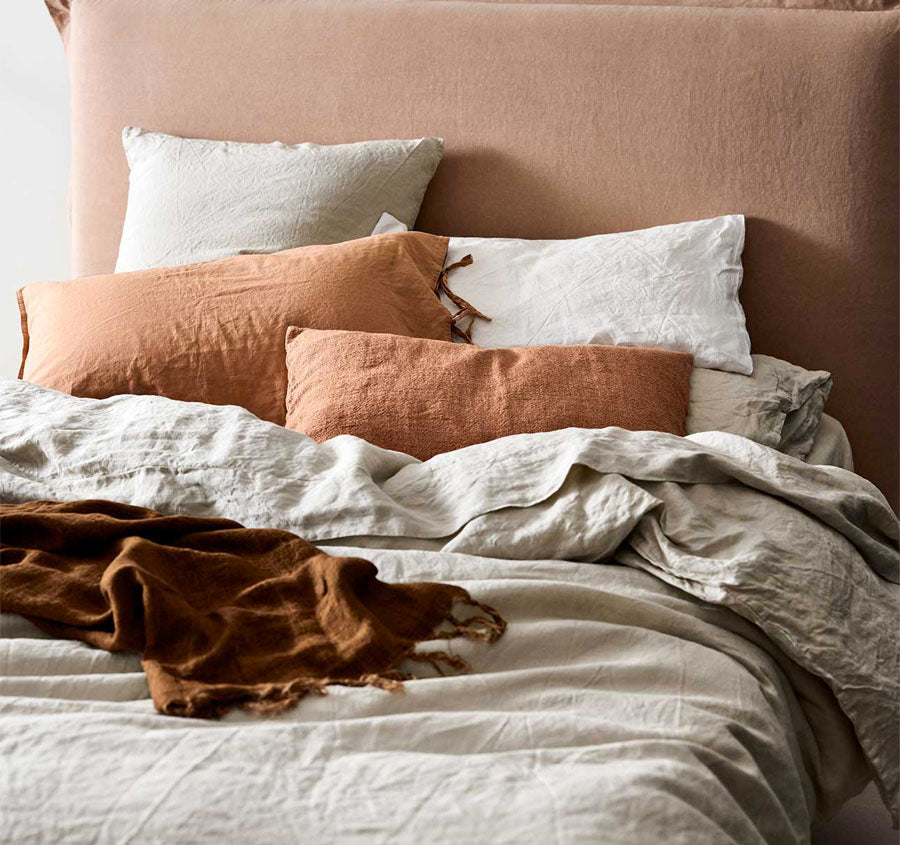 Emile Quilt Cover Range Natural