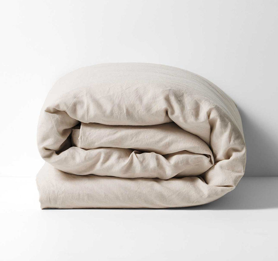 Emile Quilt Cover Range Natural