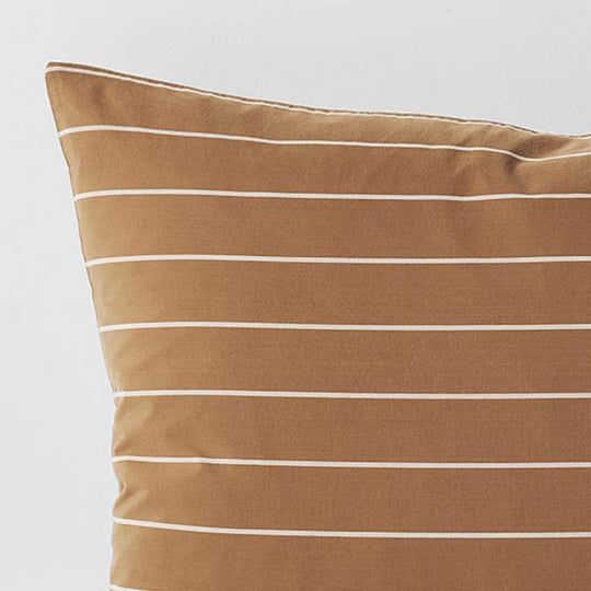 French Stripe Standard Pillowcase Bronze