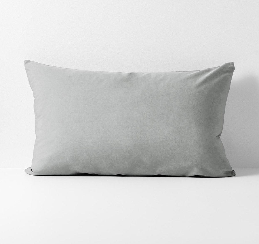 Halo Organic Cotton Standard Pillowcase Pebble