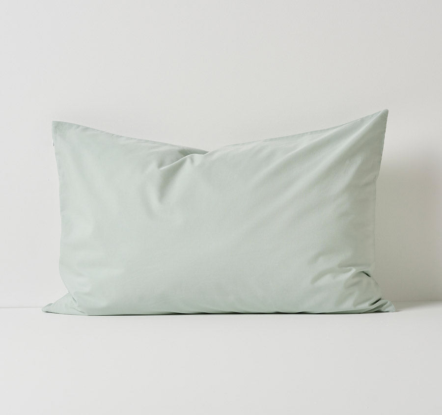 Halo Organic Cotton Standard Pillowcase Sage