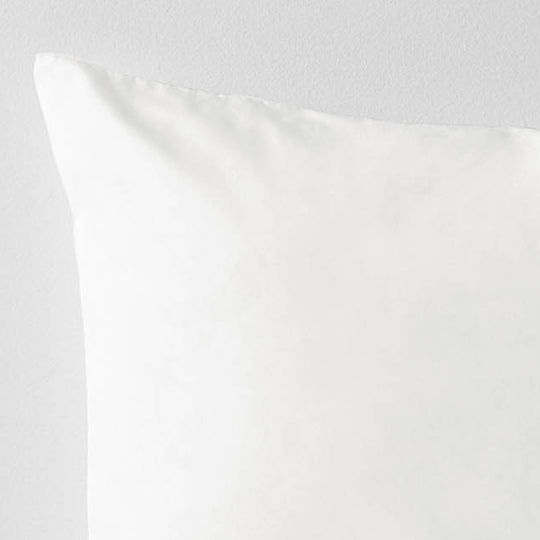 Halo Organic Cotton European Pillowcase White