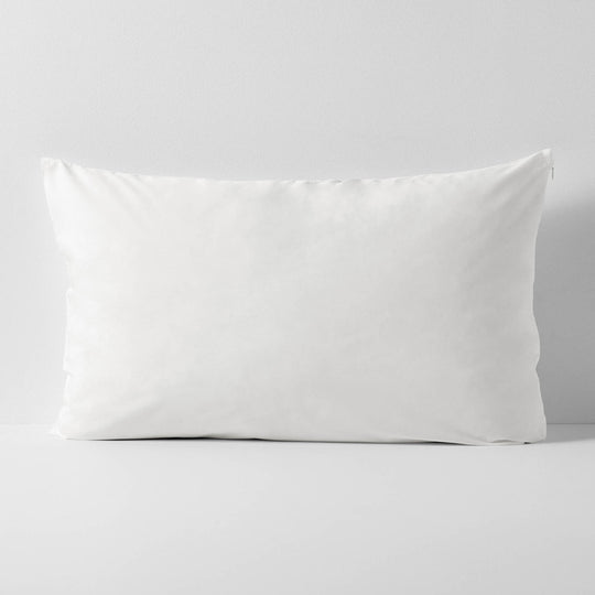 Halo Organic Cotton Standard Pillowcase White