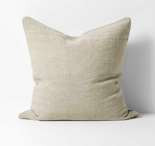 Arles 55x55cm Filled Cushion Feather Grey