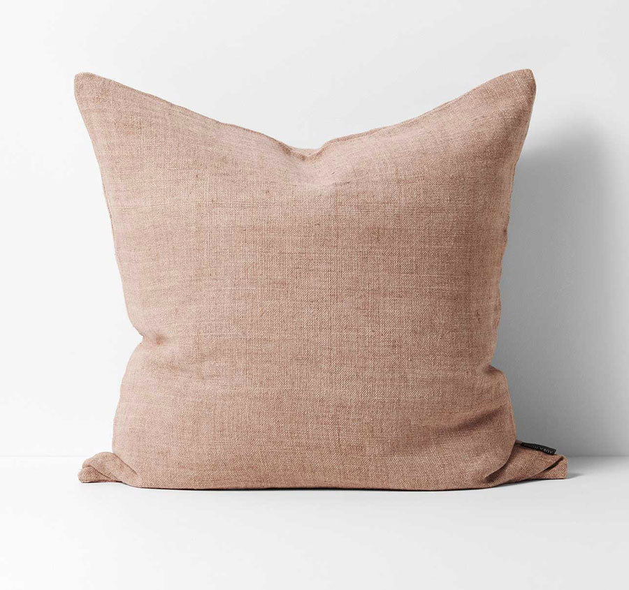 Heavy Linen 55x55cm Filled Cushion Lotus