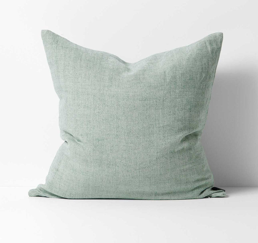 Heavy Linen 55x55cm Filled Cushion Mist
