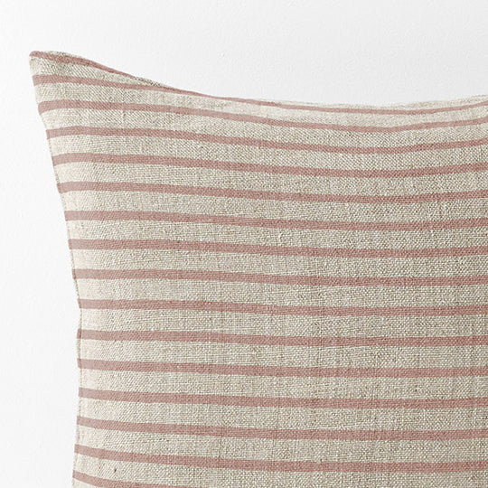 Heirloom Stripe 50x50cm Filled Cushion Rosewater