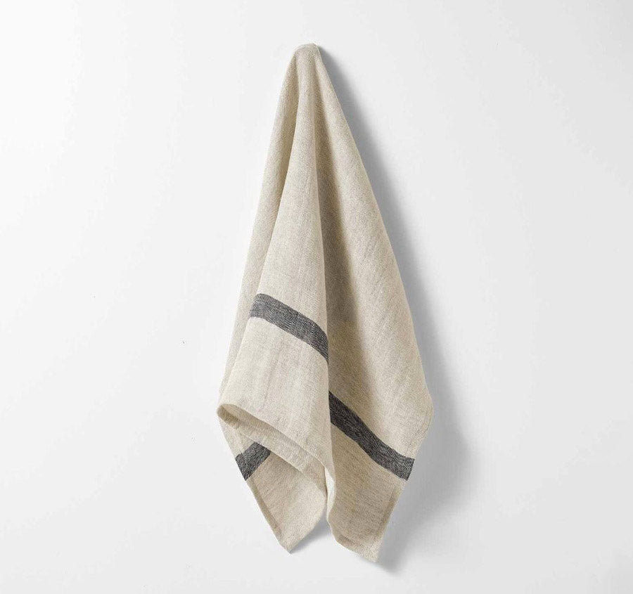 Herringbone Tea Towel Natural