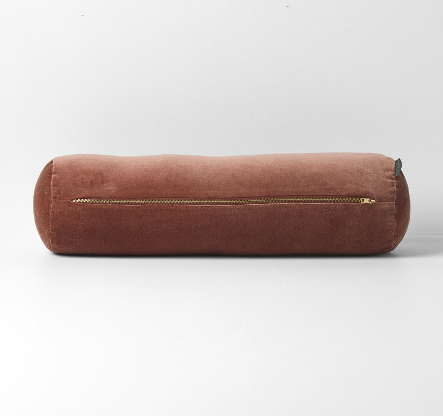 Luxury Velvet 18x60cm Filled Cushion Clove