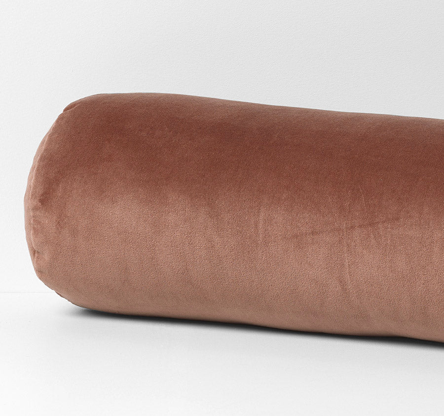 Luxury Velvet 18x60cm Filled Cushion Clove